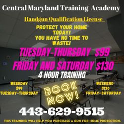 (Maryland) Protect Your Home HQL Training, 11020 Reistertown Rd, Owings Mills, 21117