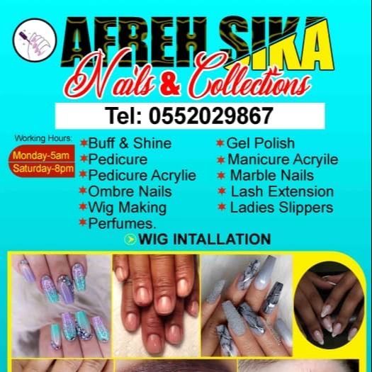 Afreh Sika nails ,wig and makeup salon, 4219 Butterfield Rd, Hillside, 60162