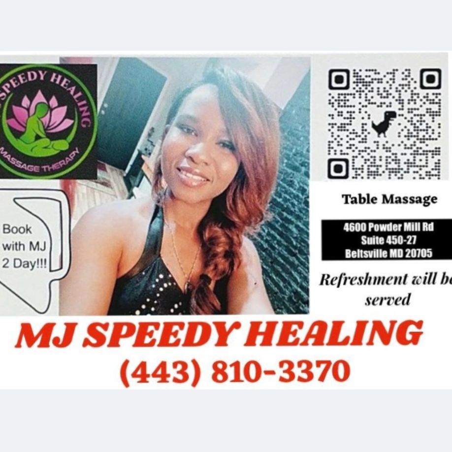 MJSSPEEDYHEALING, 4600 POWDER MILL RD,, 450-S27, Beltsville, 20705