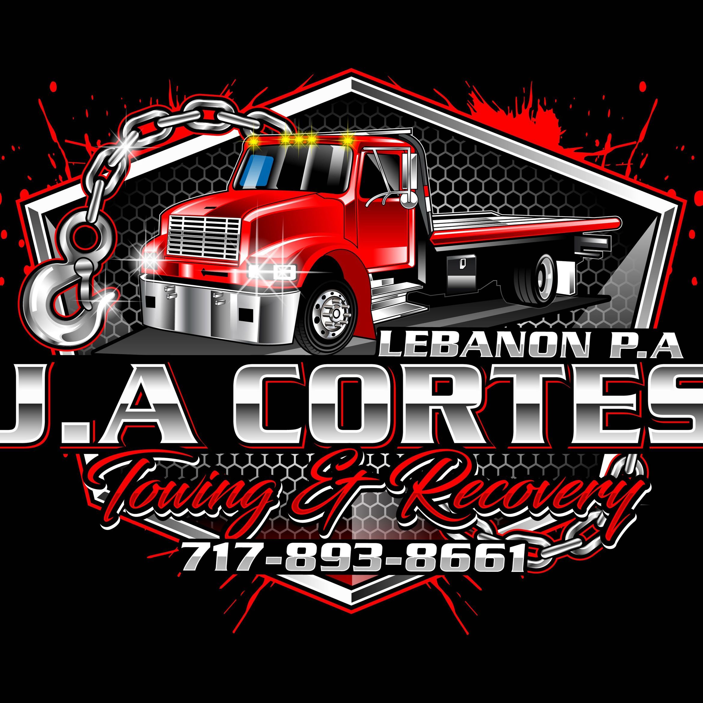 J A CORTES TOWING & RECOVERY LLC, Liman st 742, Lebanon, 17042