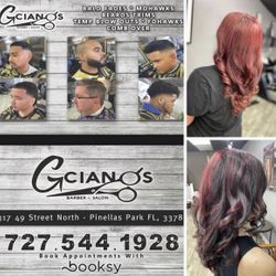 Gciano’s Barber & Salon, 7317 North 49th Street, Pinellas Park, 33781