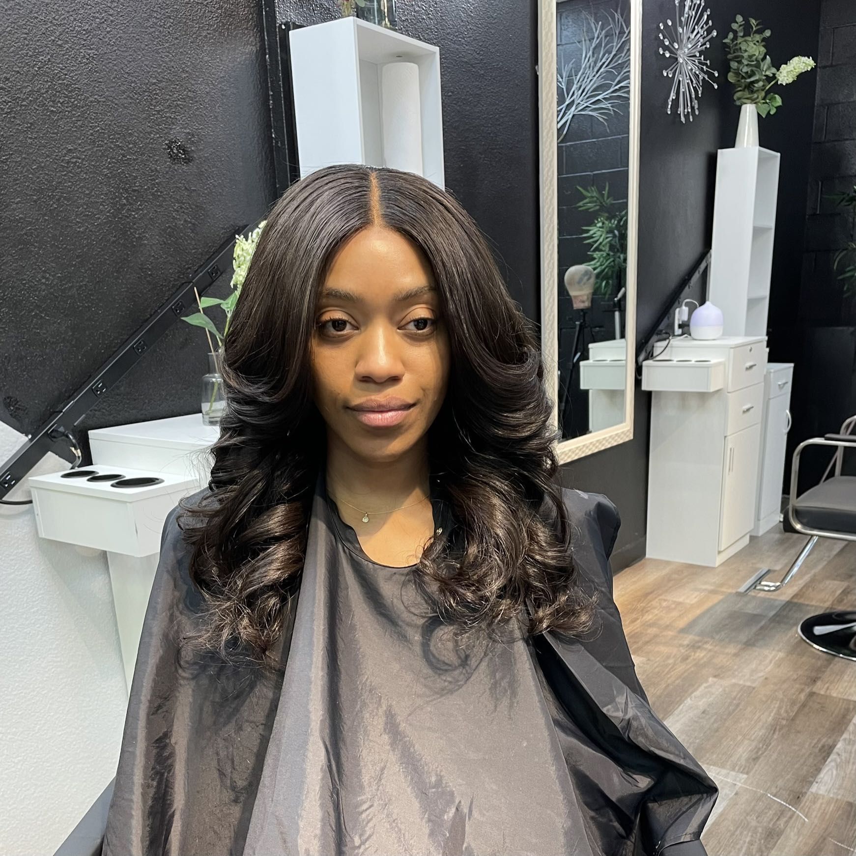 Closures Sew-in Install And Styles,with Shampoo portfolio