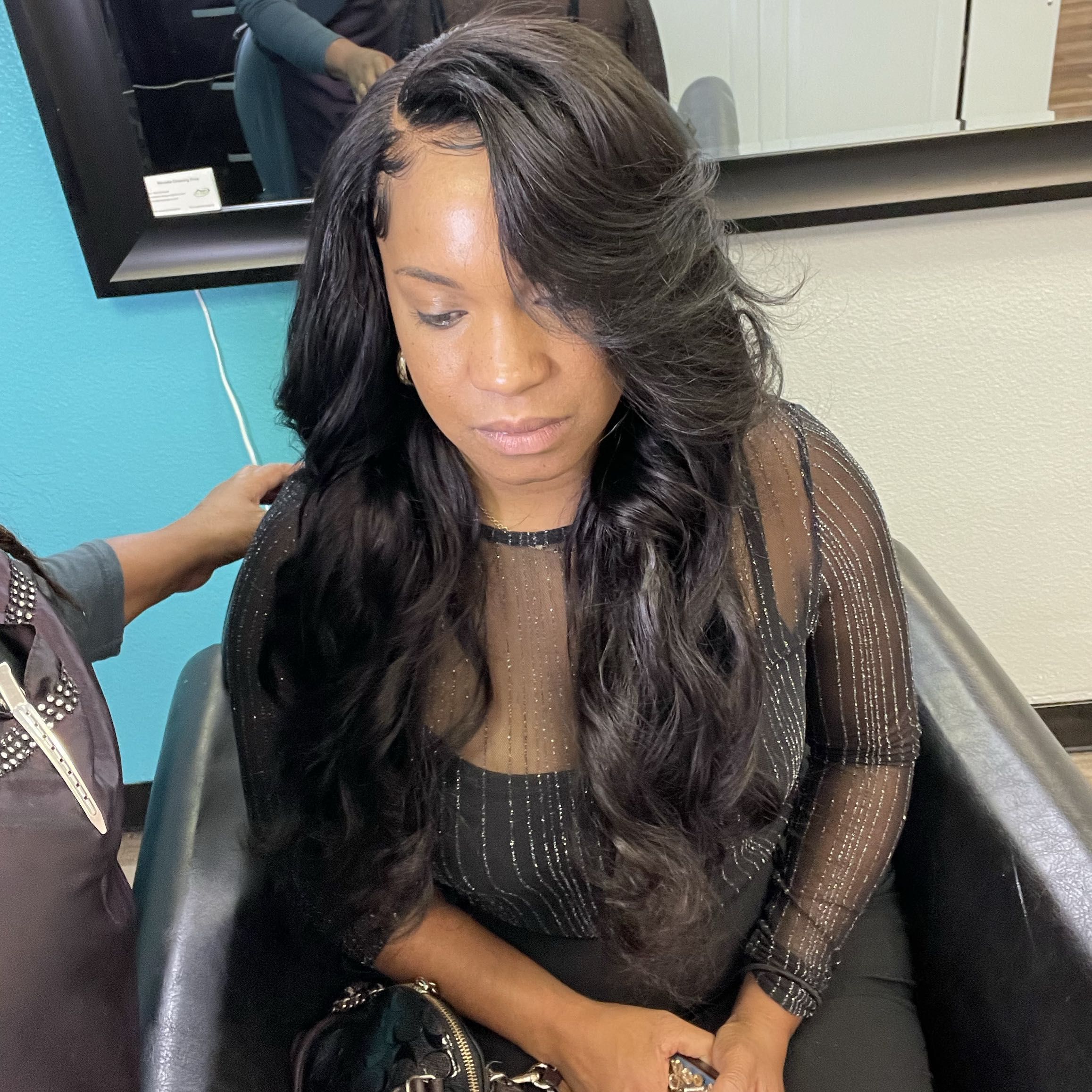 Closures Sew-in Install And Styles,with Shampoo portfolio