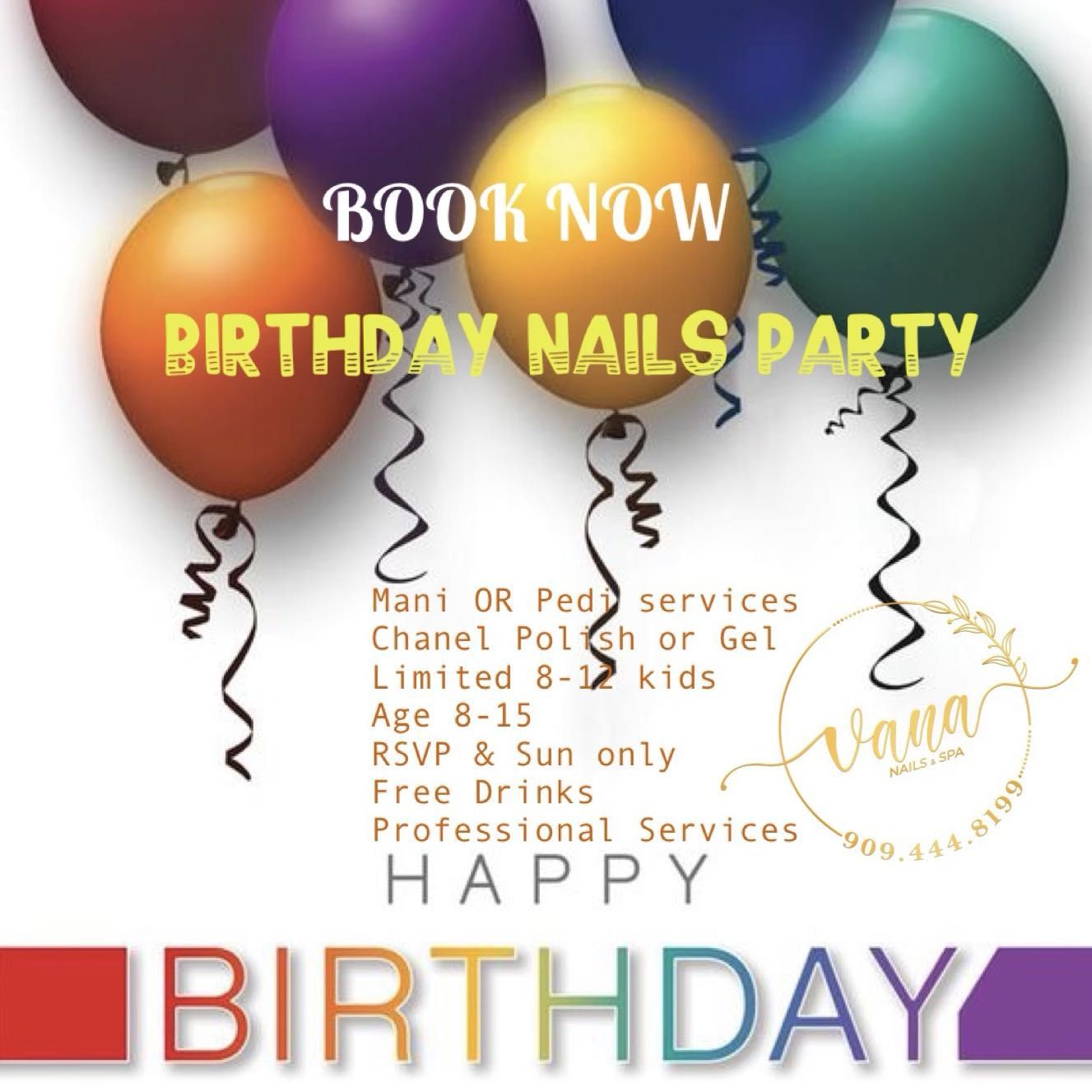 NAILS BIRTHDAY PARTY portfolio