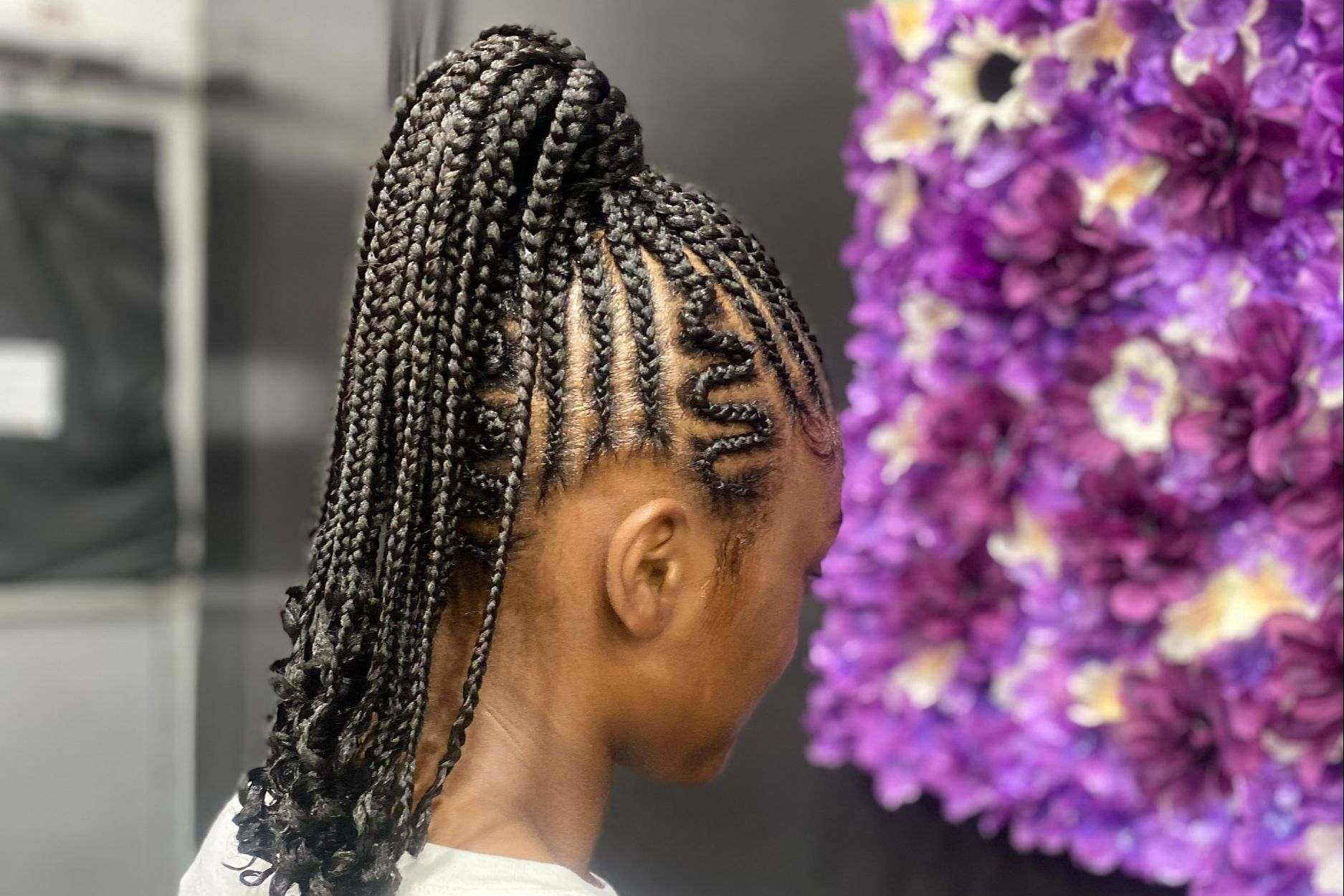Kid Extended braids (hair included) portfolio