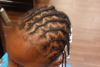 Kids Natural braids portfolio