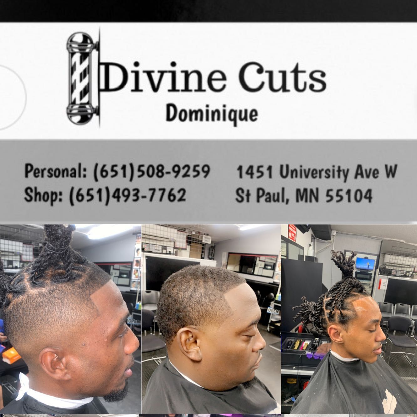 NiqueTheBarber, 1451 University Ave W, St Paul, 55104