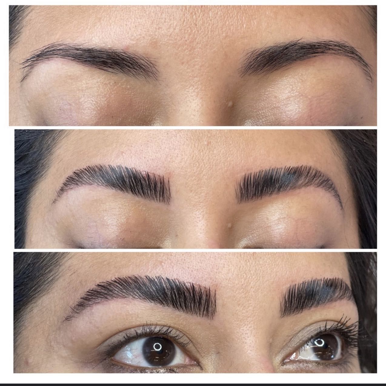 Brow Lamination & Tint shaping is included portfolio