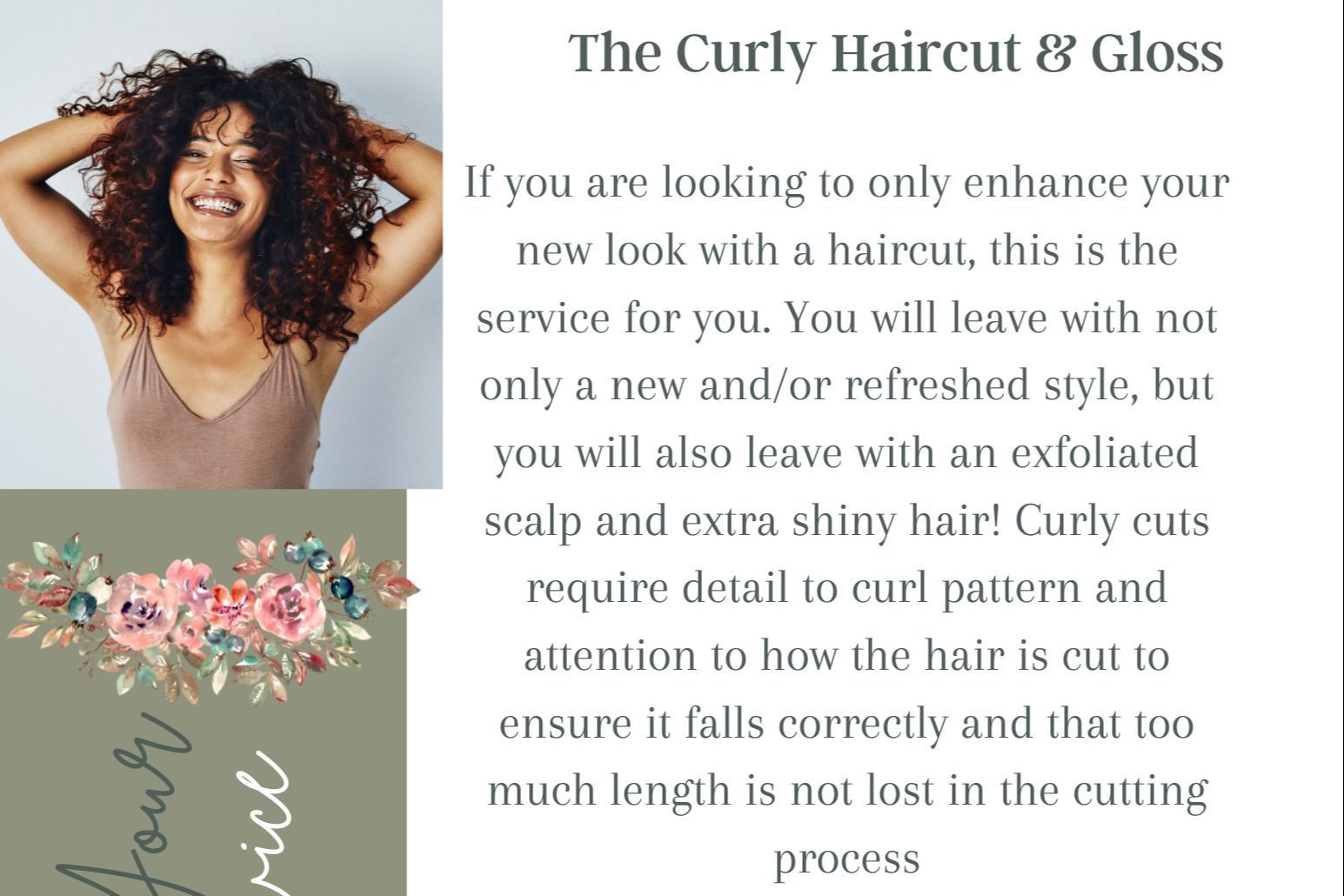 The Curly Haircut & Gloss portfolio