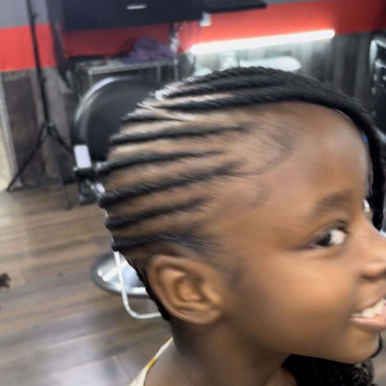 Kids hair with weave portfolio