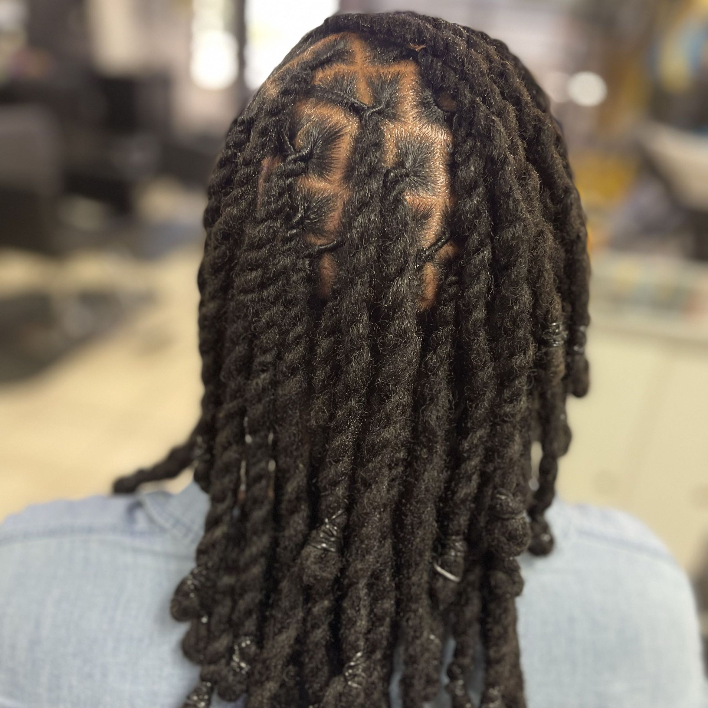 Loc Extensions-No Hair Included-You Provide Locs portfolio