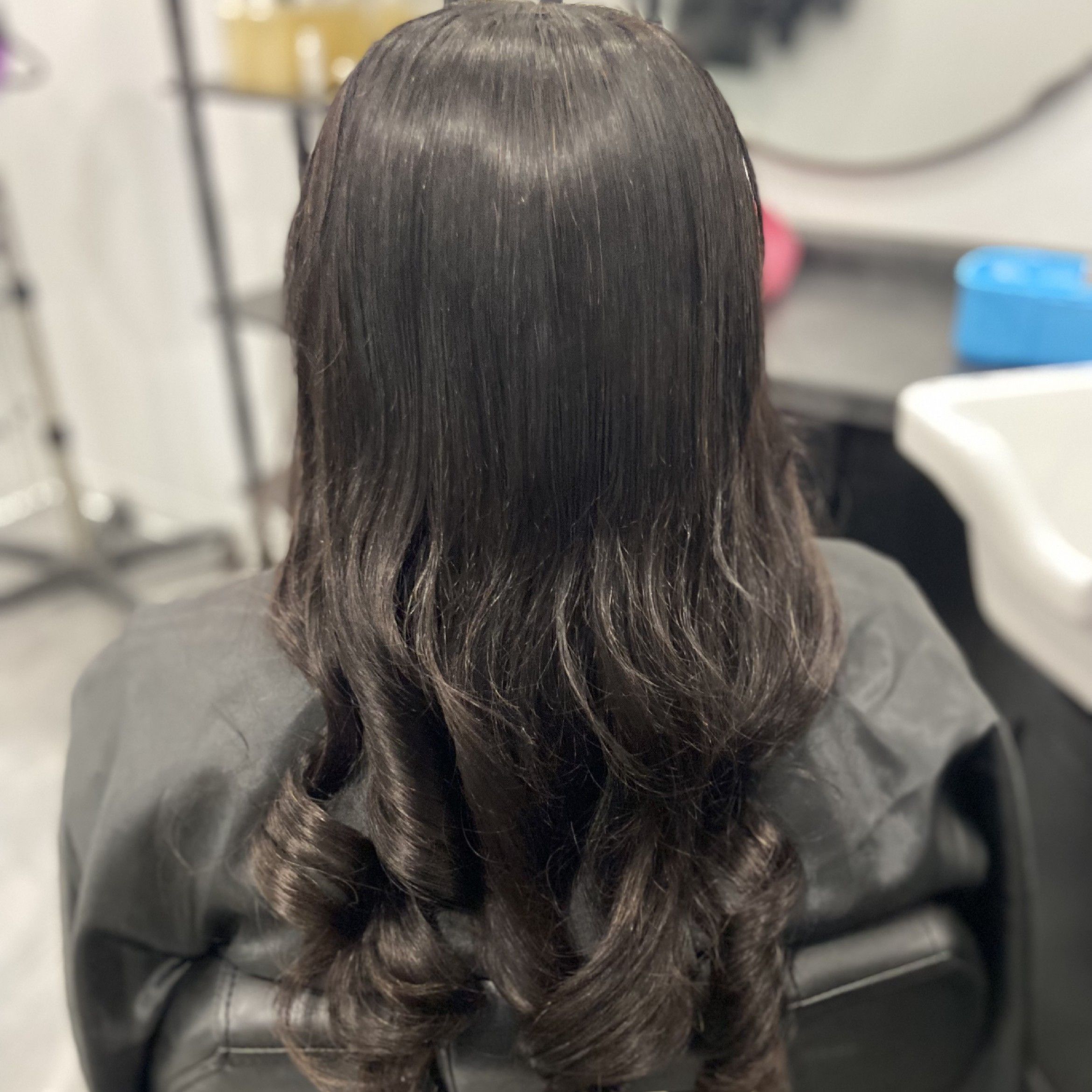 Sew-in with Leave Out portfolio