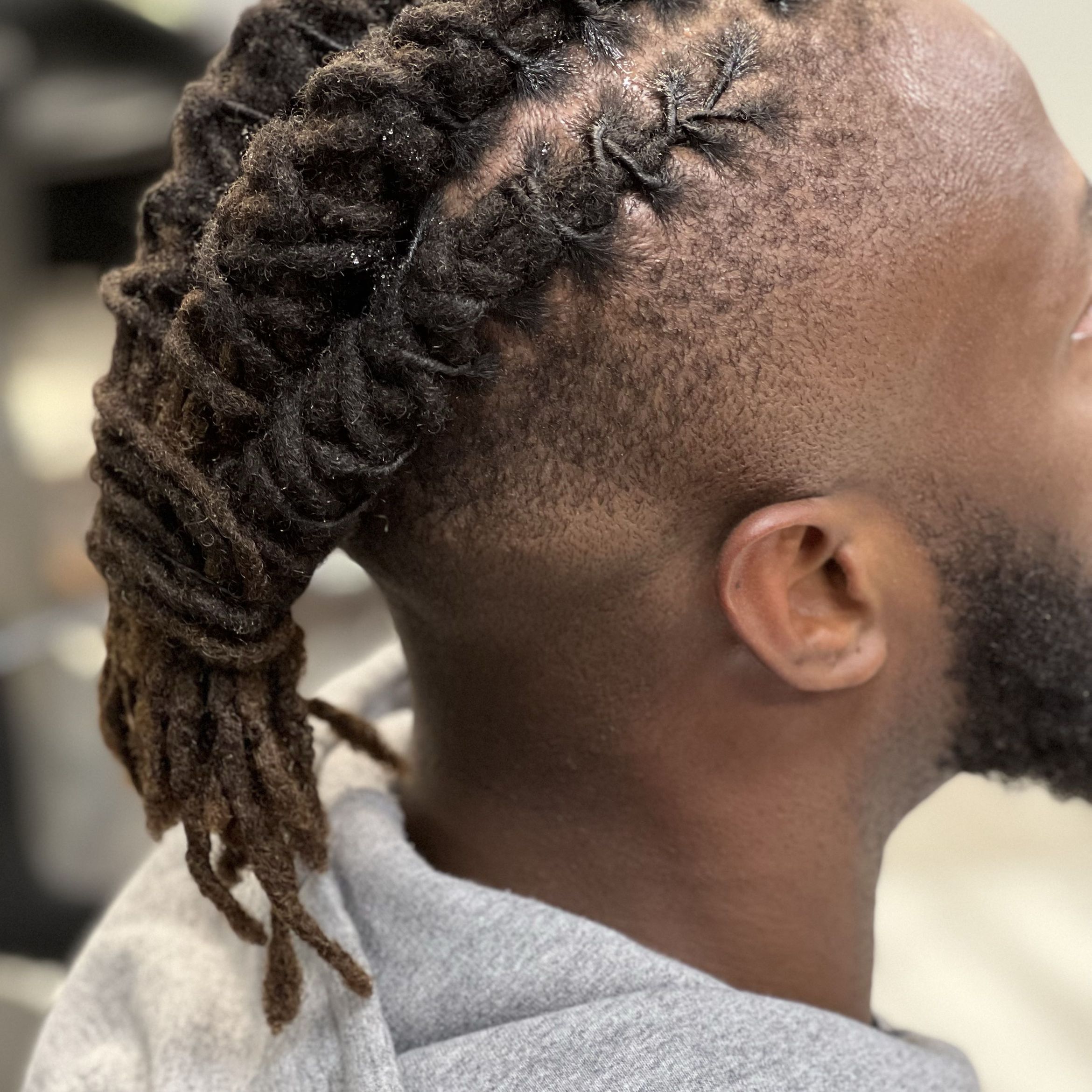 Instant Locs- Partially Shaved Head ONLY portfolio