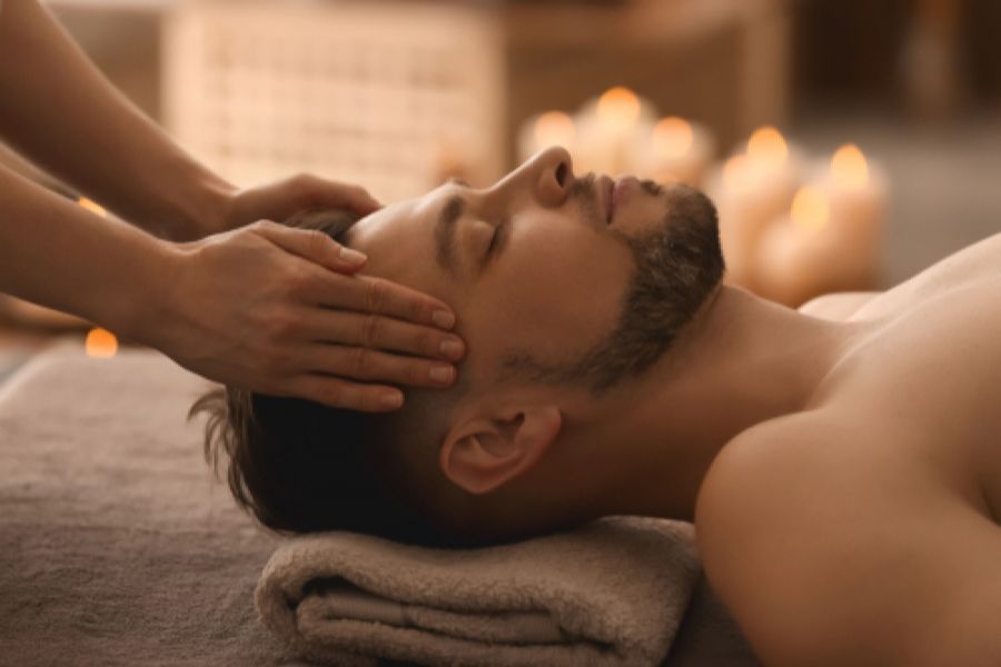 Head massage portfolio