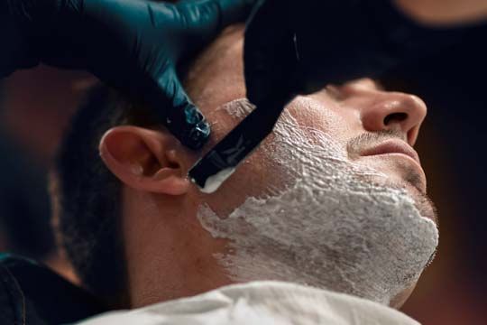 Quality HAIRCUT +FACE MASSAGE WITH HOT TOWEL SHAVE portfolio