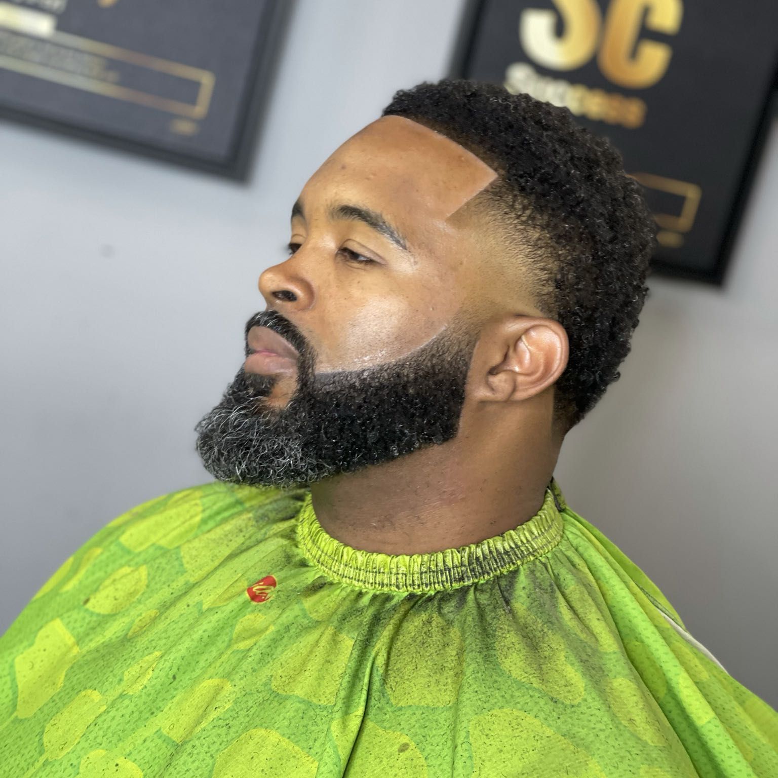 Mens haircut + Beard shaping portfolio