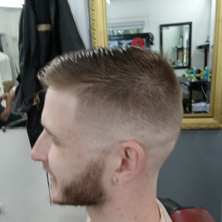 Mens haircut portfolio