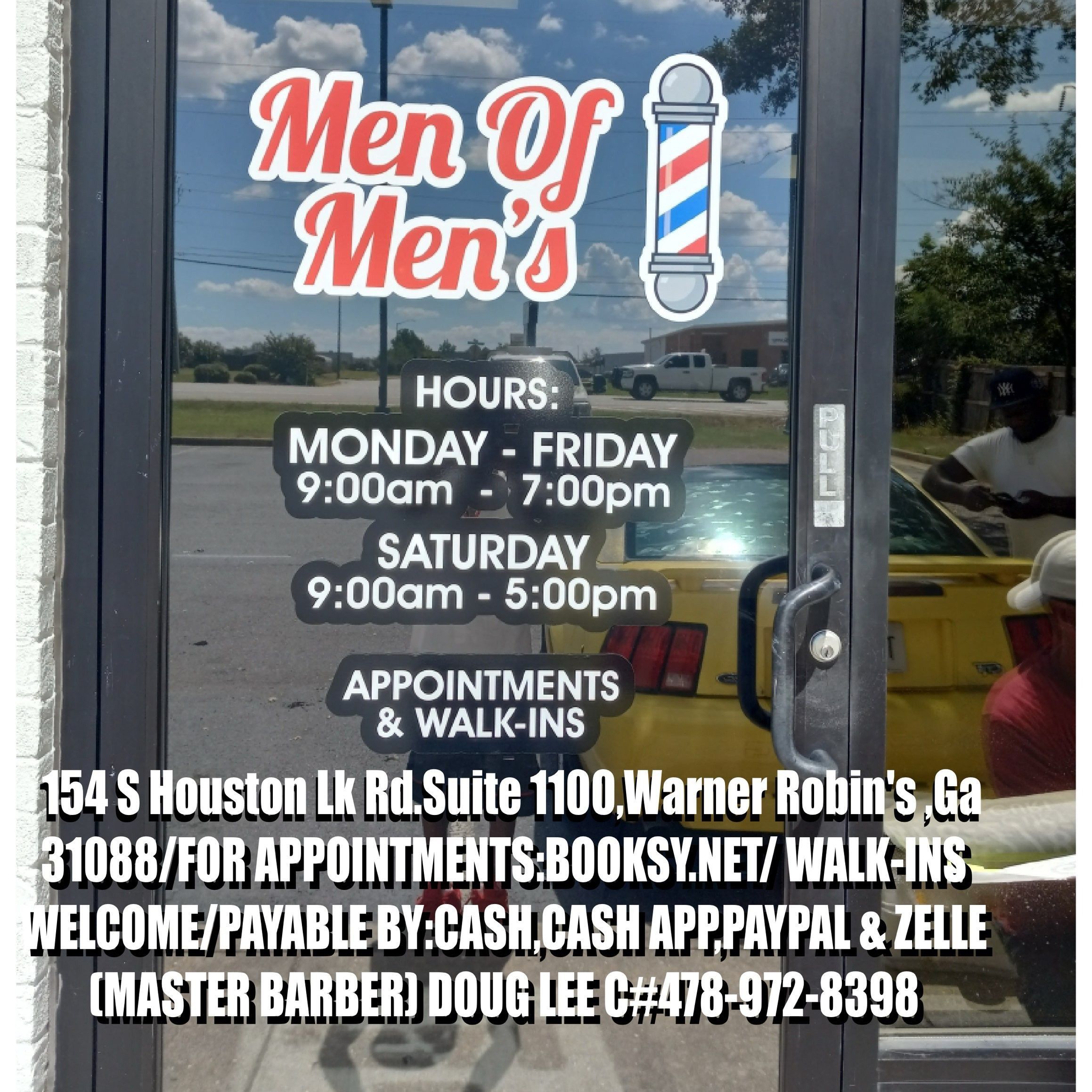 Men Of Men's Barbershop, 154 S HOUSTON LAKE RD, Suite 1100, Warner Robins, 31088