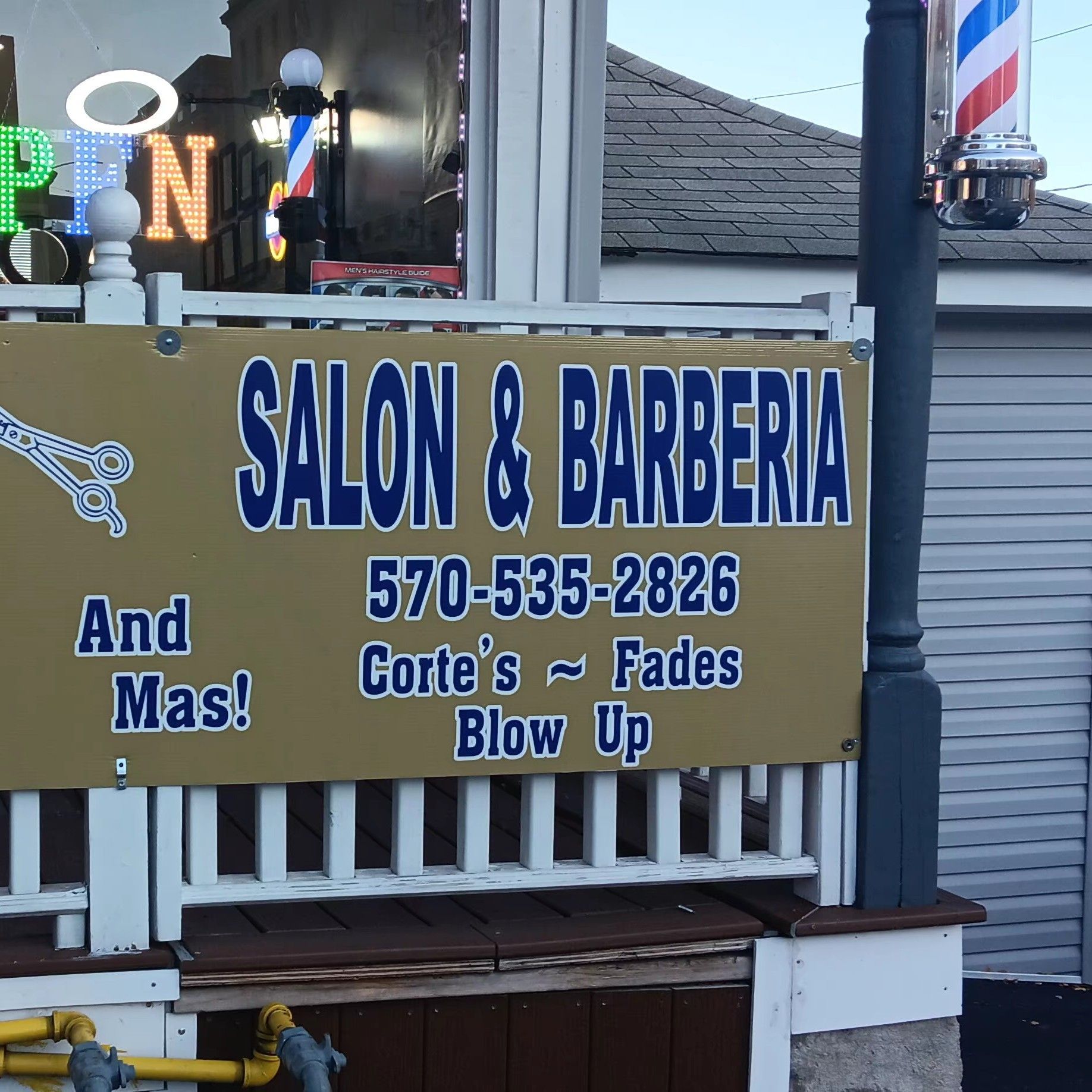 Tambora Barber Shop, 45 North LAUREL ST, Hazleton, 18201