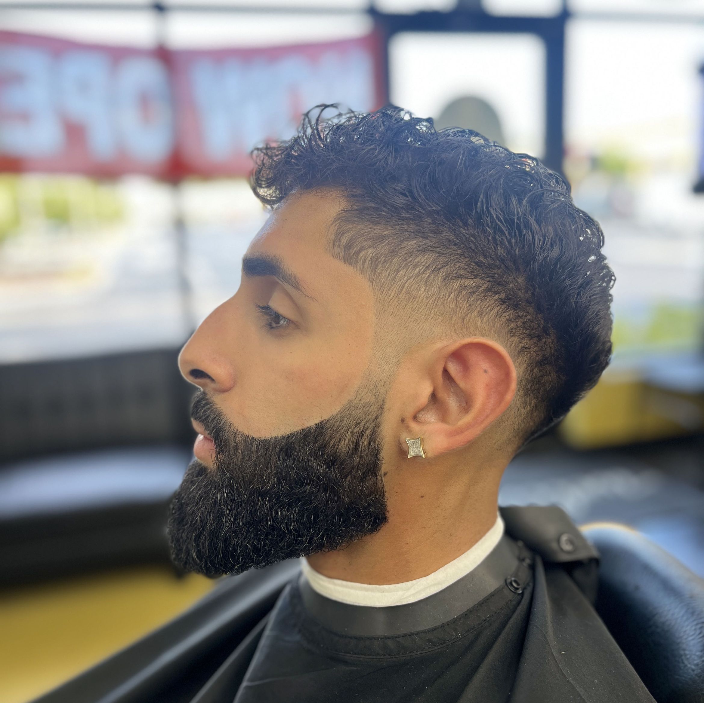 Mens Haircut w/ Beard service portfolio