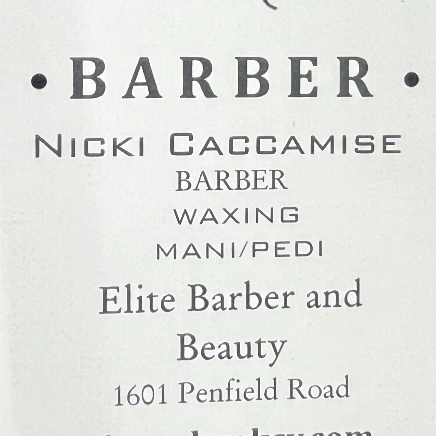 Nicki At Elite Barber And Beauty, 1601 Penfield road, Suite 22, Rochester, 14526