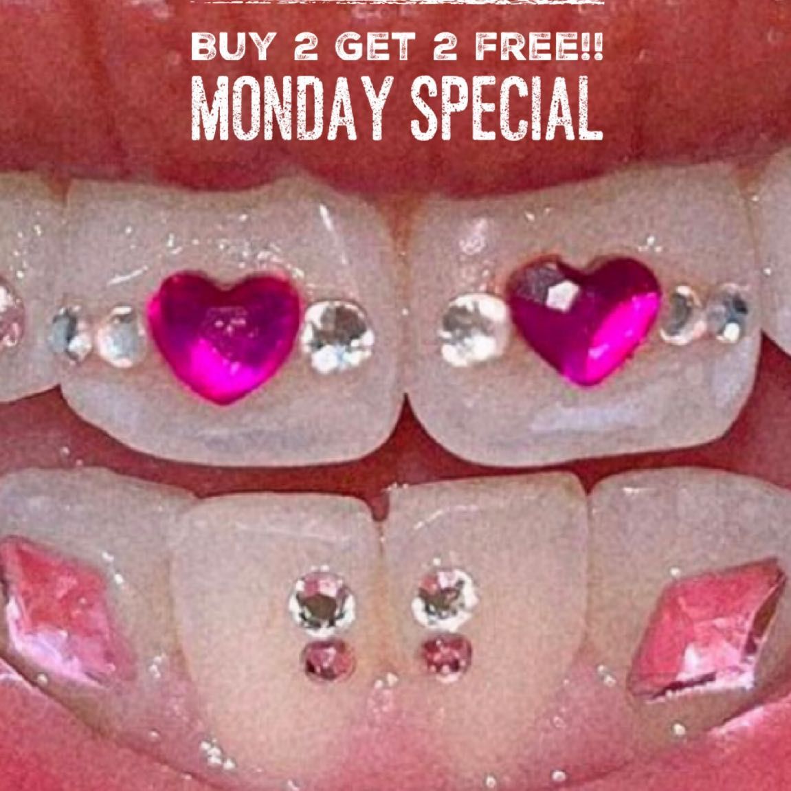 Buy 2 Tooth Gemz get 2 free Monday special portfolio
