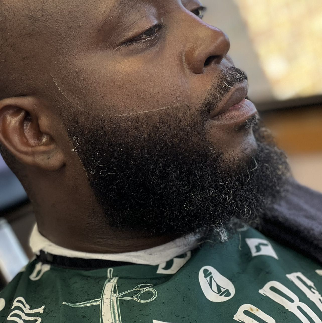 Head Shave + Beard Lining portfolio