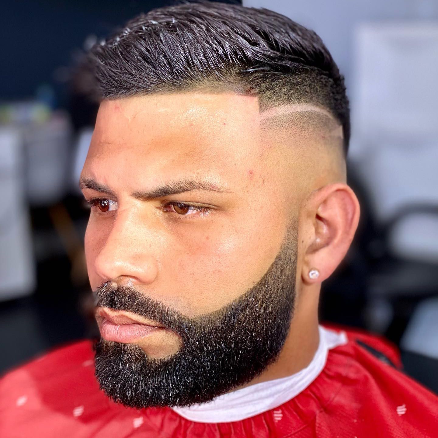 Professional Men's Haircut W Beard Maintenance portfolio