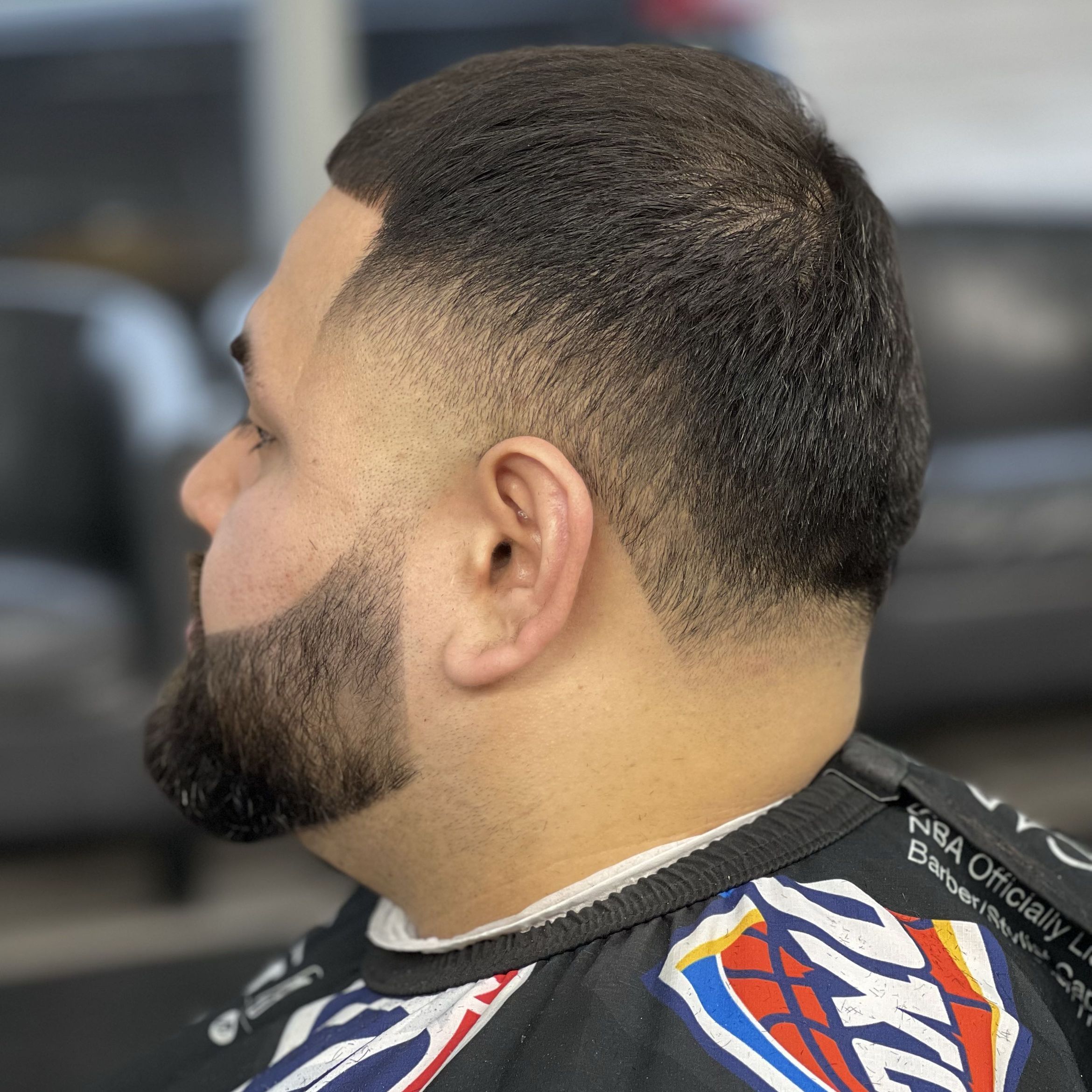 Men’s haircut, beard, eyebrows portfolio