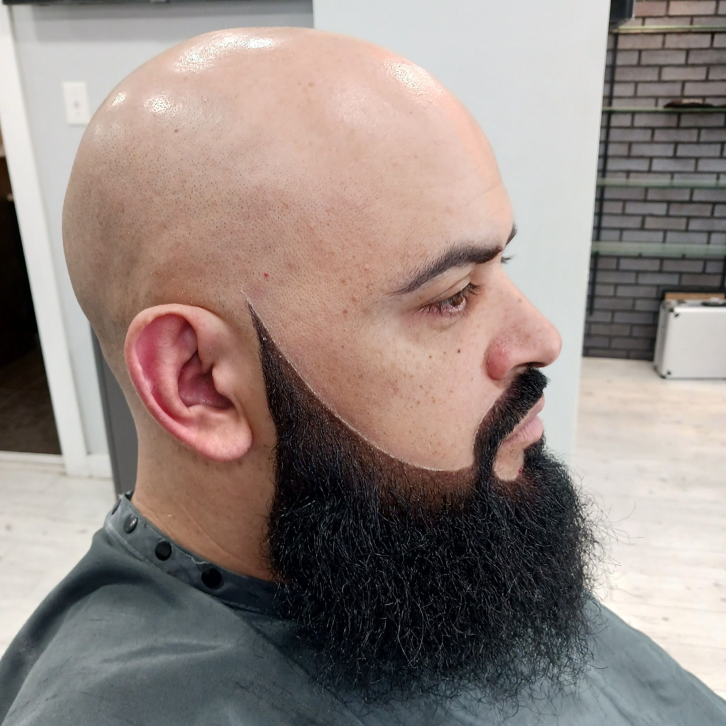 Dye Job Of The Beard With/ Natural Haircut portfolio