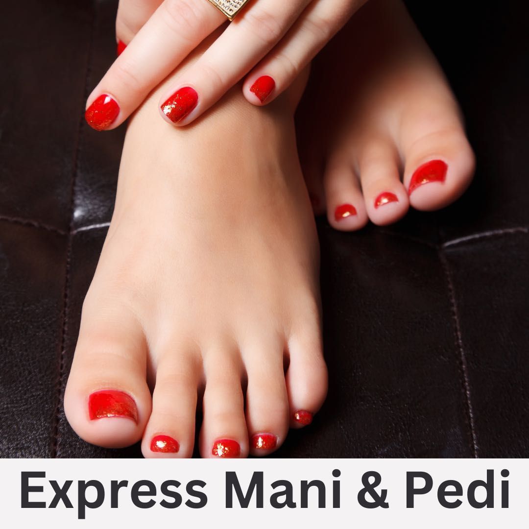 Manicure and pedicure express portfolio