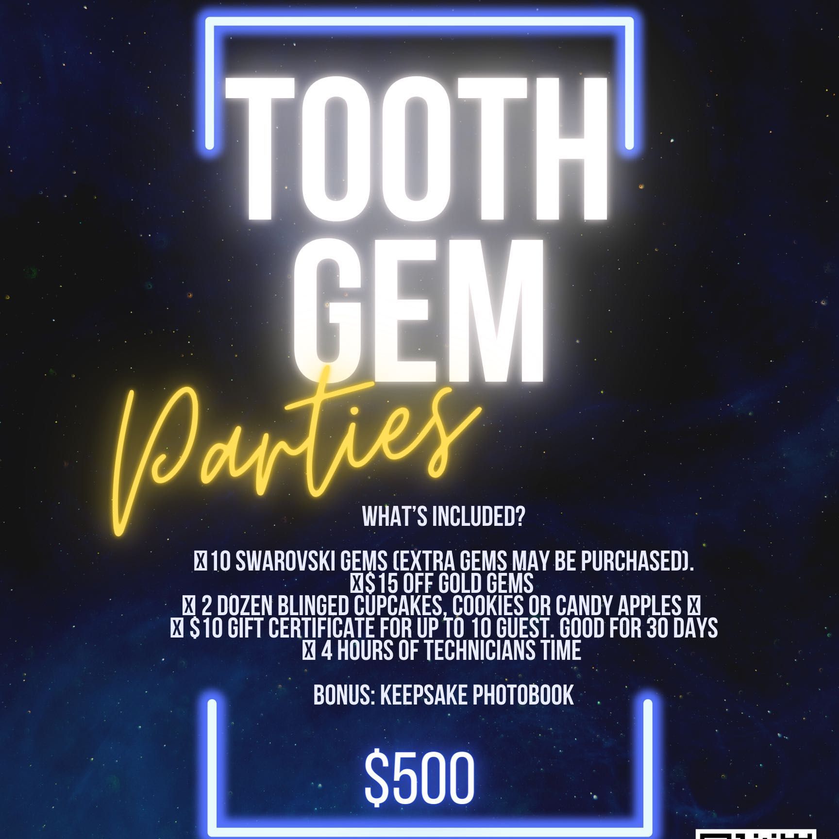 Tooth Gem Party Package (10 gems) portfolio