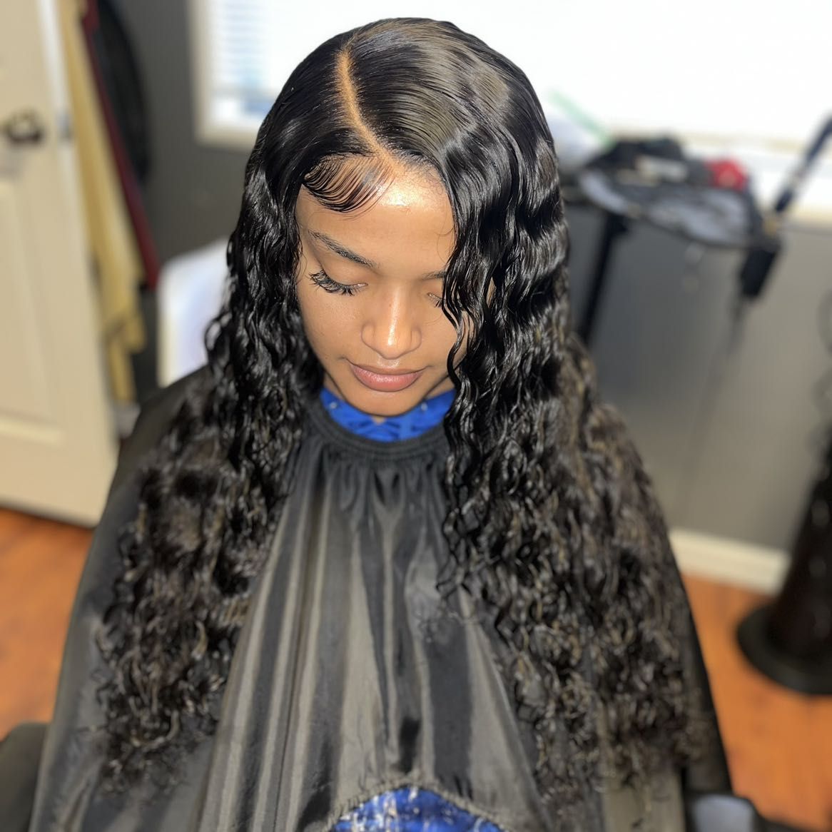 Lace Closure Install with Cut and Styling portfolio