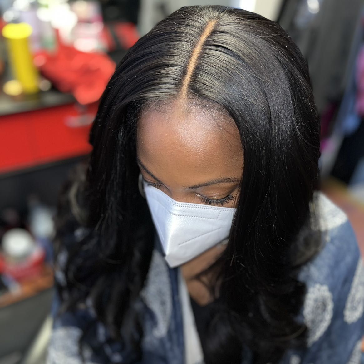 Lace Closure Install with Cut and Styling portfolio