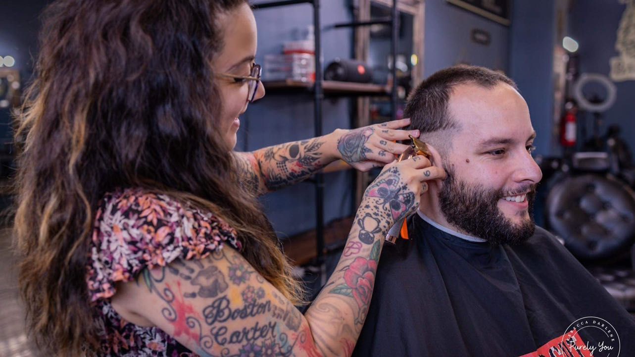 Aesthetic Tattoo Lash Barber Chairs Salon Luxury Manicure Barber