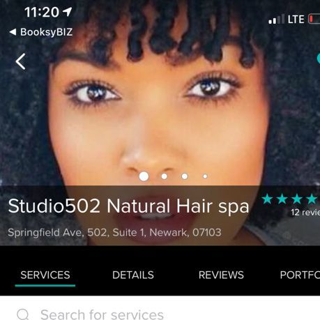 Studio502 Natural Hair spa, Springfield Ave, 502, Suite 1 studio 502, Newark, 07103