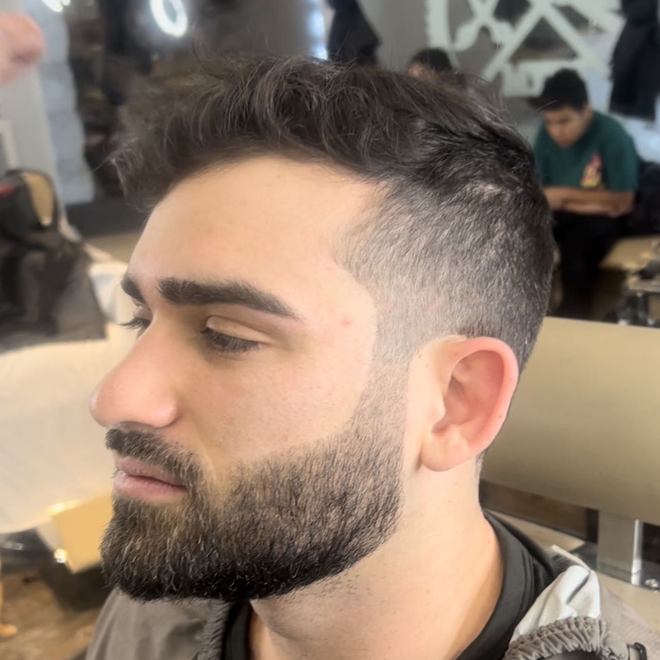 Gentlemen’s haircut W/ Beard portfolio