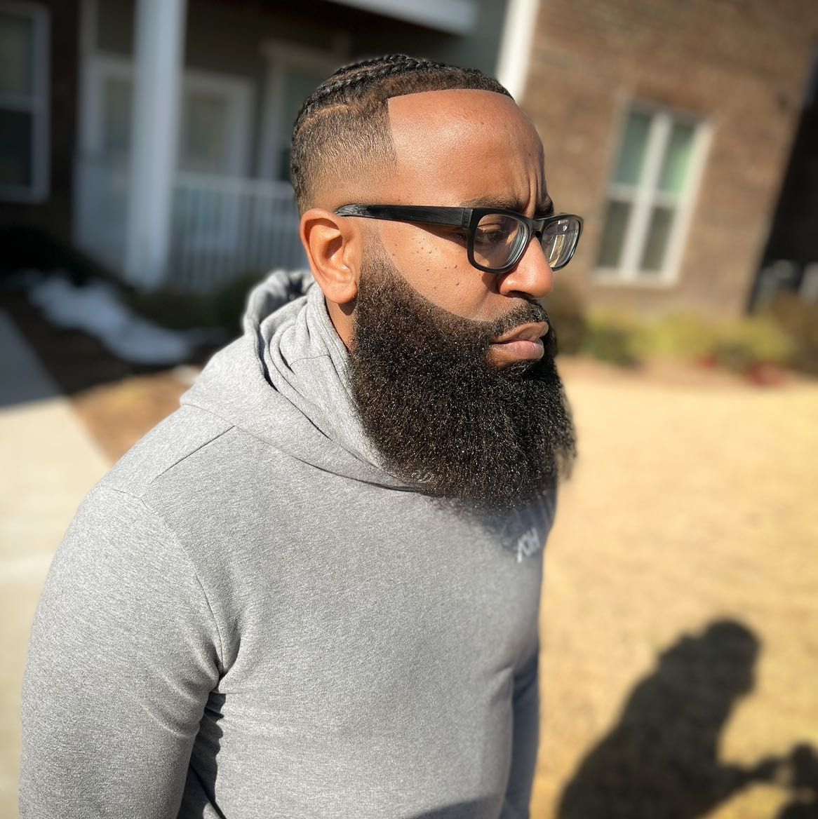 Haircut with beard enhancements portfolio