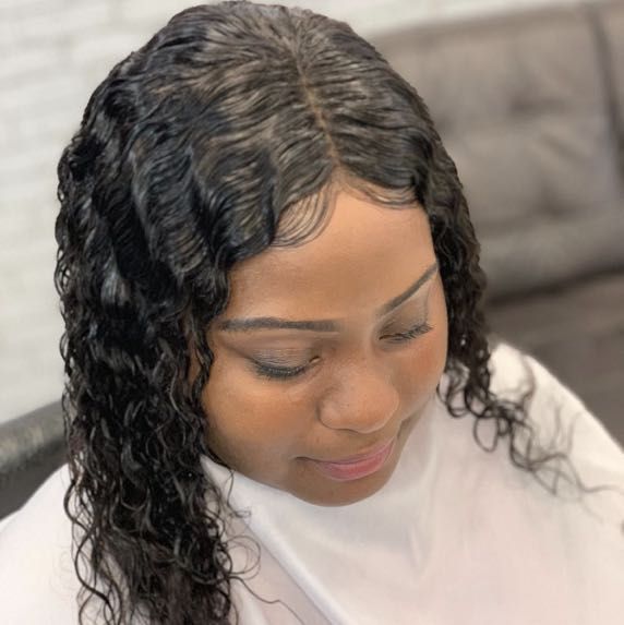 Sew Wig Down (to your hair on a braided base) portfolio