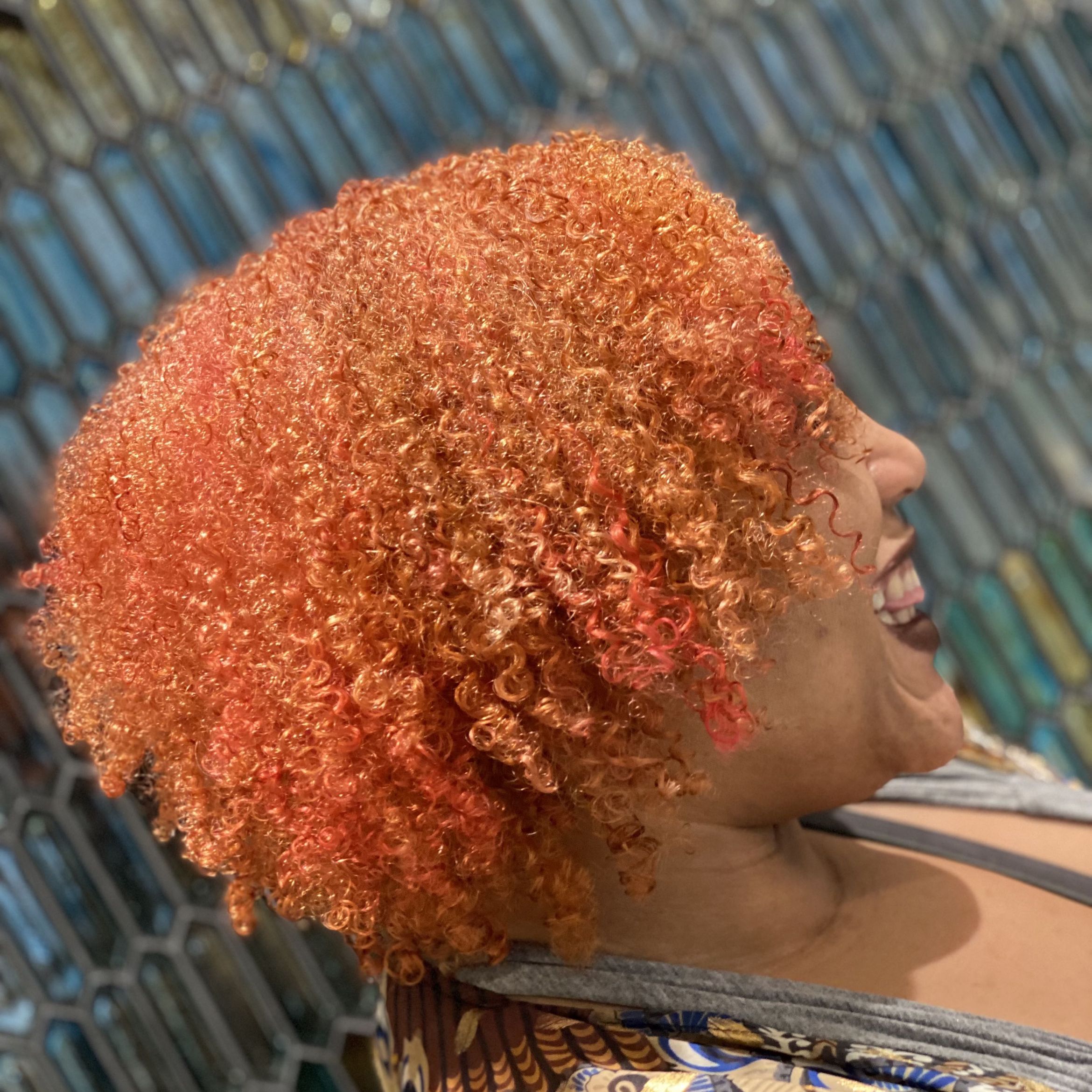 Women's Natural Curly Hair Cut portfolio