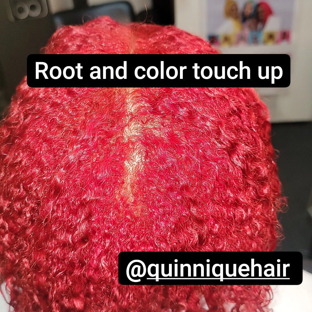Permanent Hair Color Touch Up portfolio