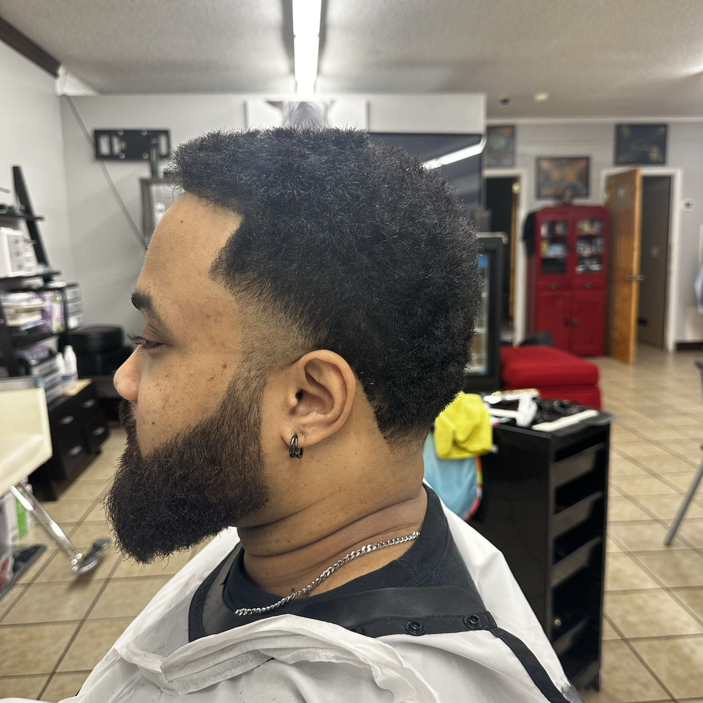 Full Haircut and beard service portfolio