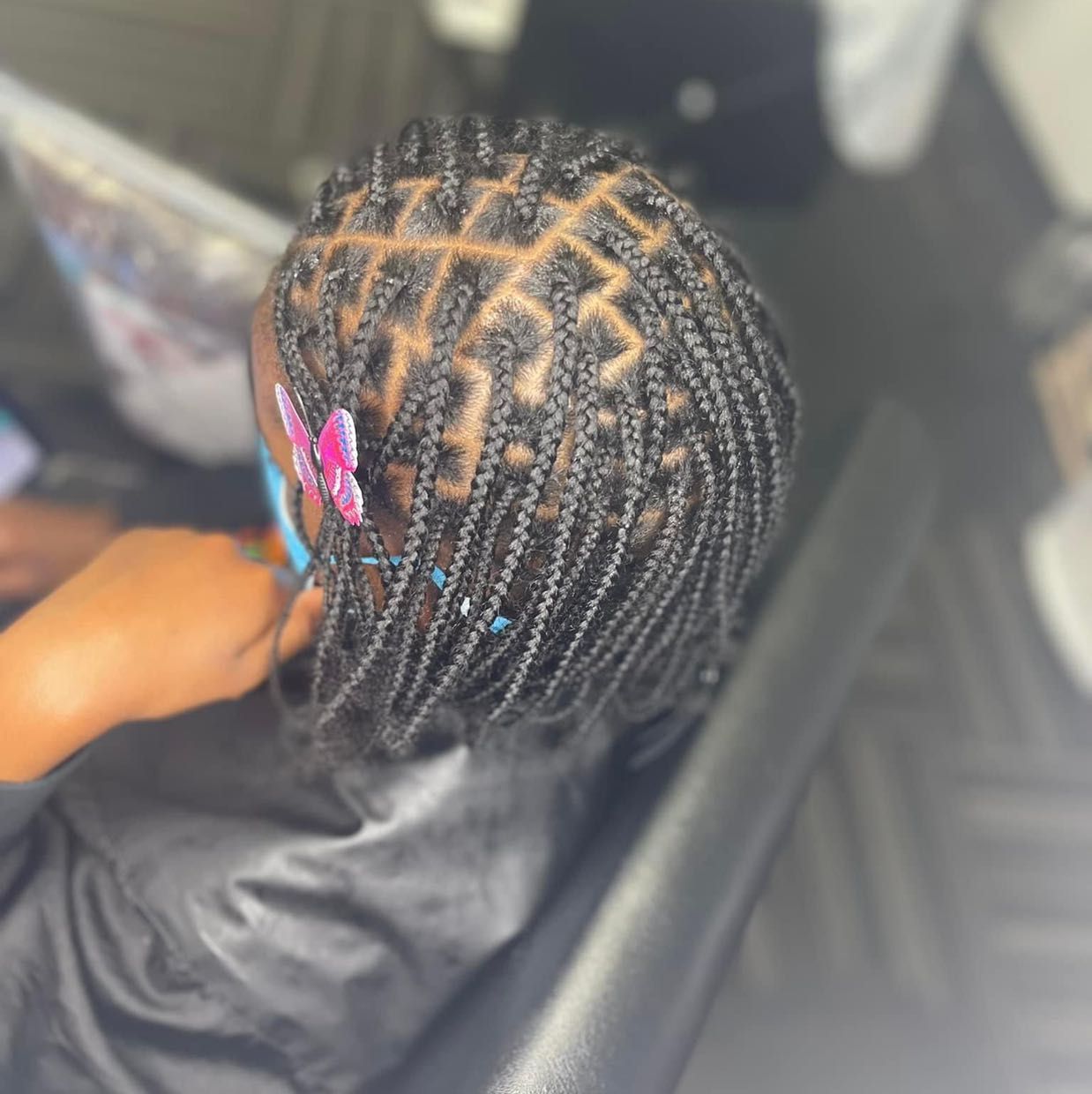 Kids natural hair braids age 3-11 PAY REST IN CASH portfolio