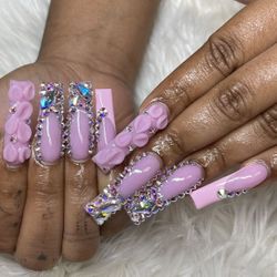 Nails By Javel, 6644 Old Winter Garden Road, Inside Queen Of Bling, Orlando, 32835