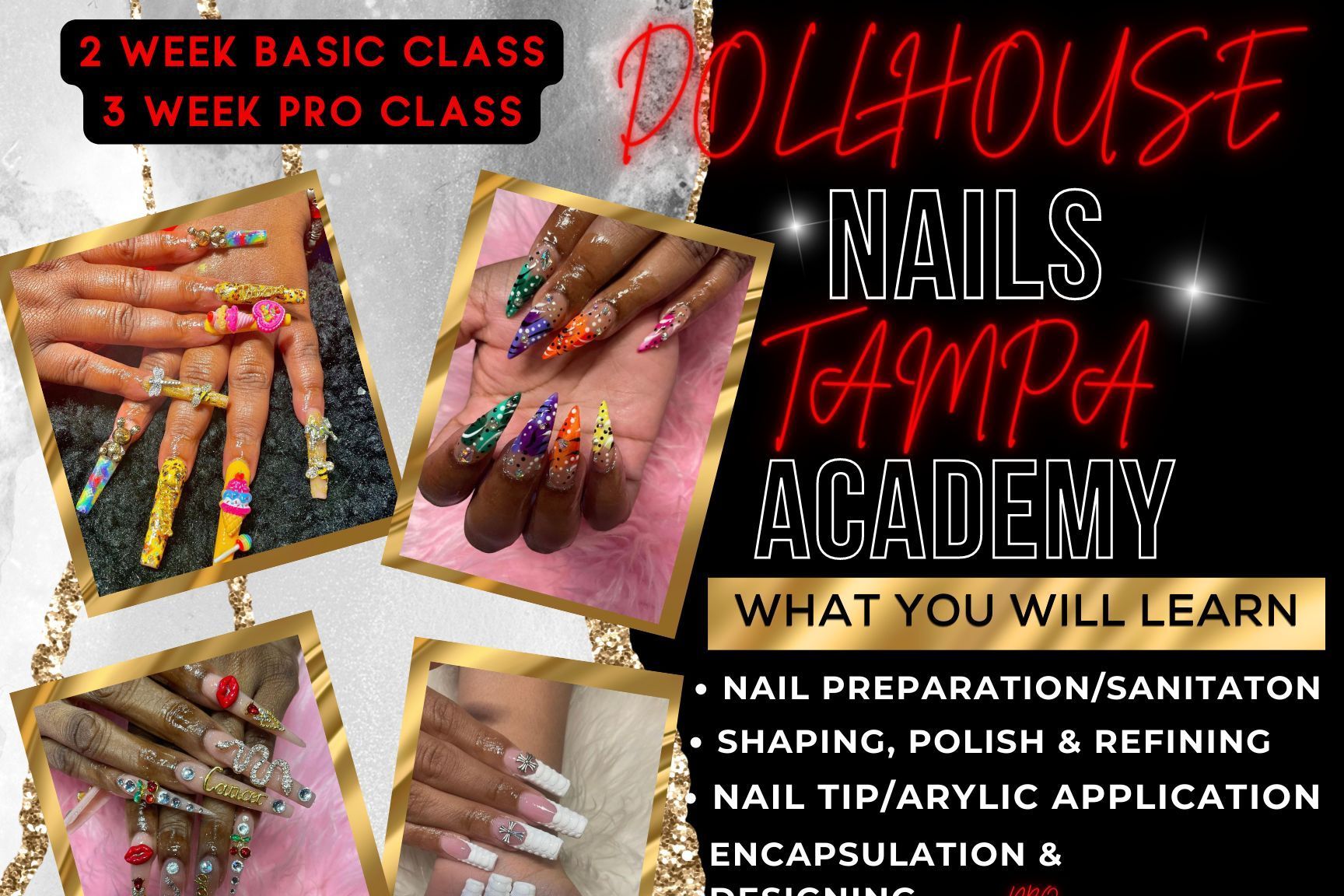 Dollhouse Nail Academy (Basic Course) portfolio