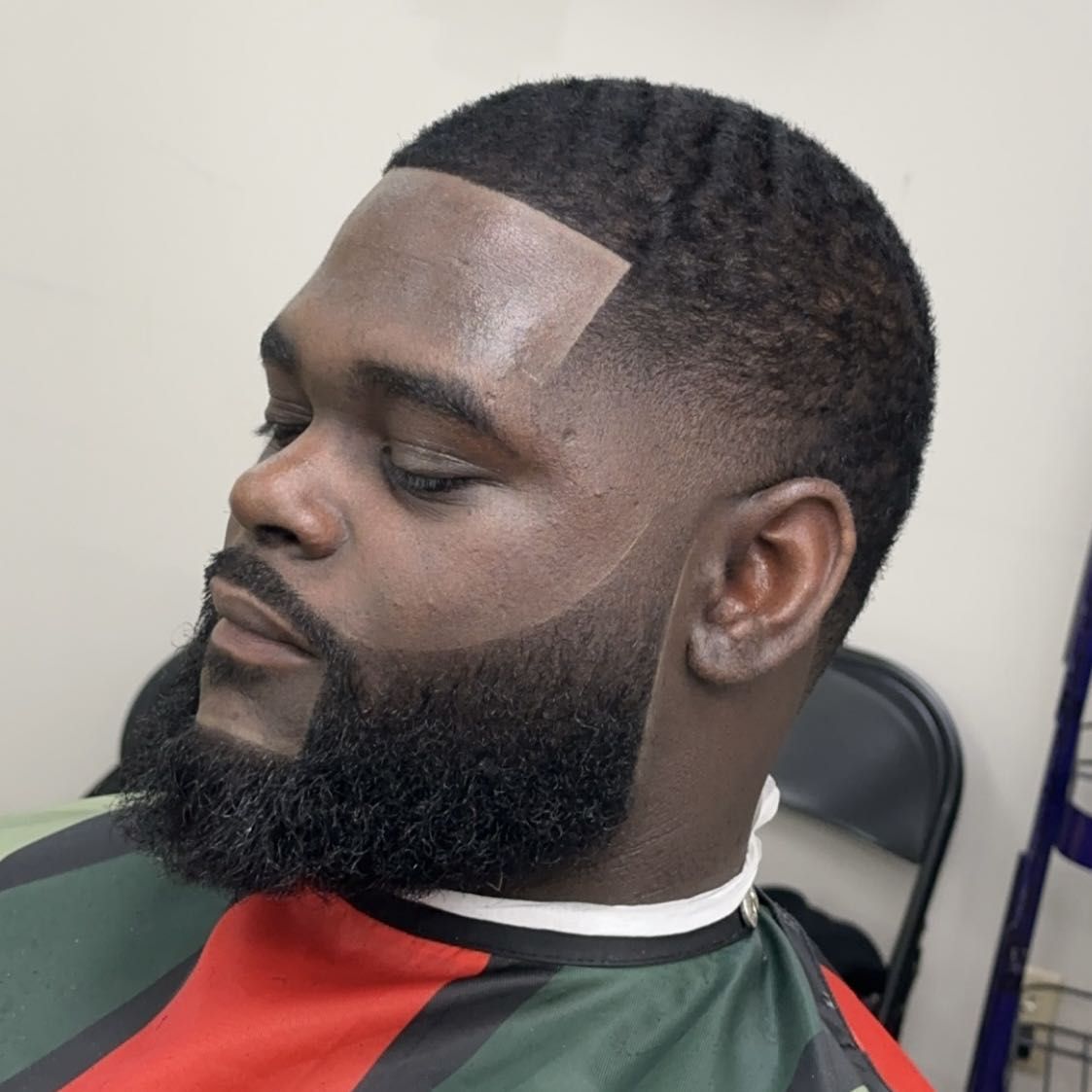 (The works) haircut & beard tapered or shave portfolio