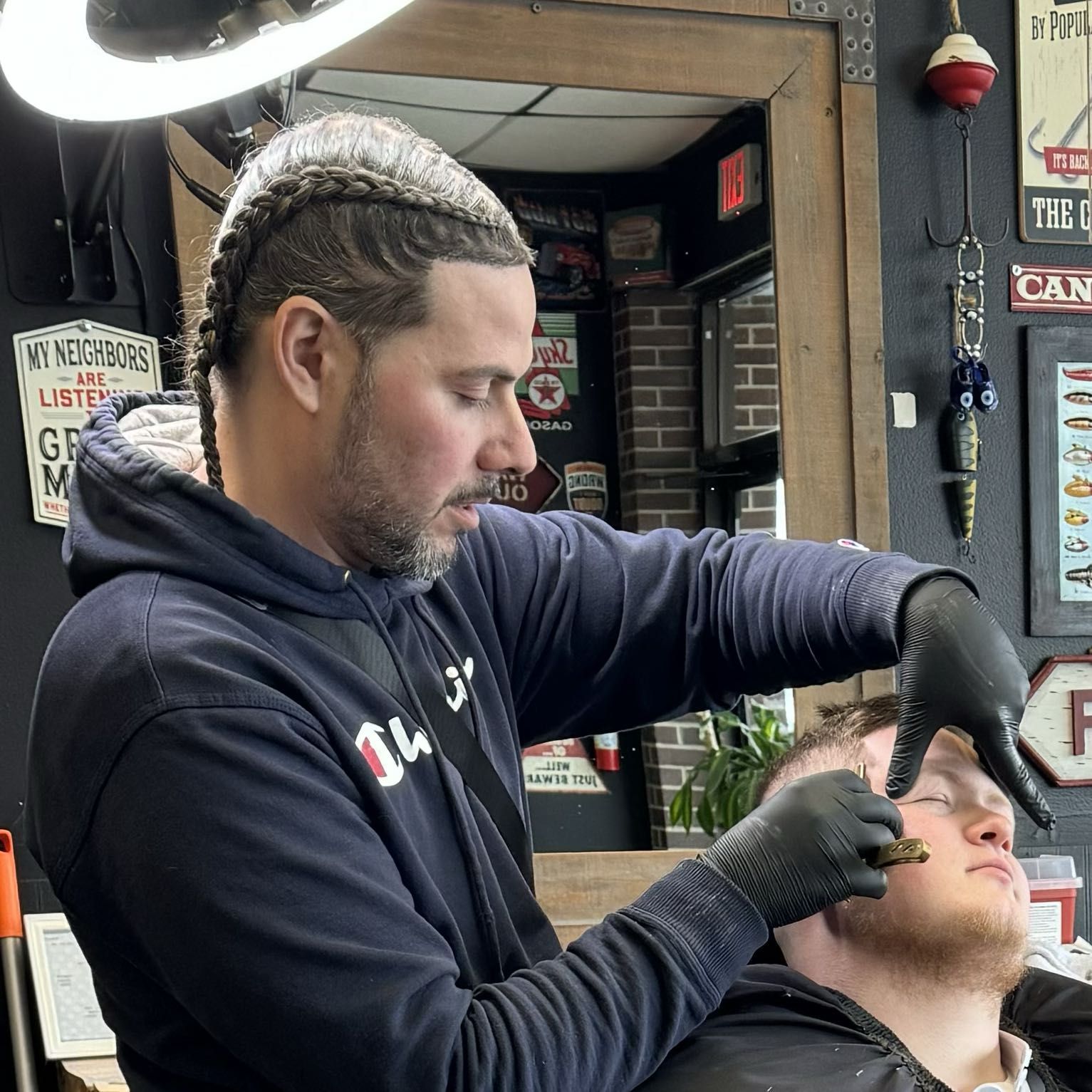 Mike Nunez, 301 19th st., Gentlemen’s Corner Barber Shop, Watervliet, 12189