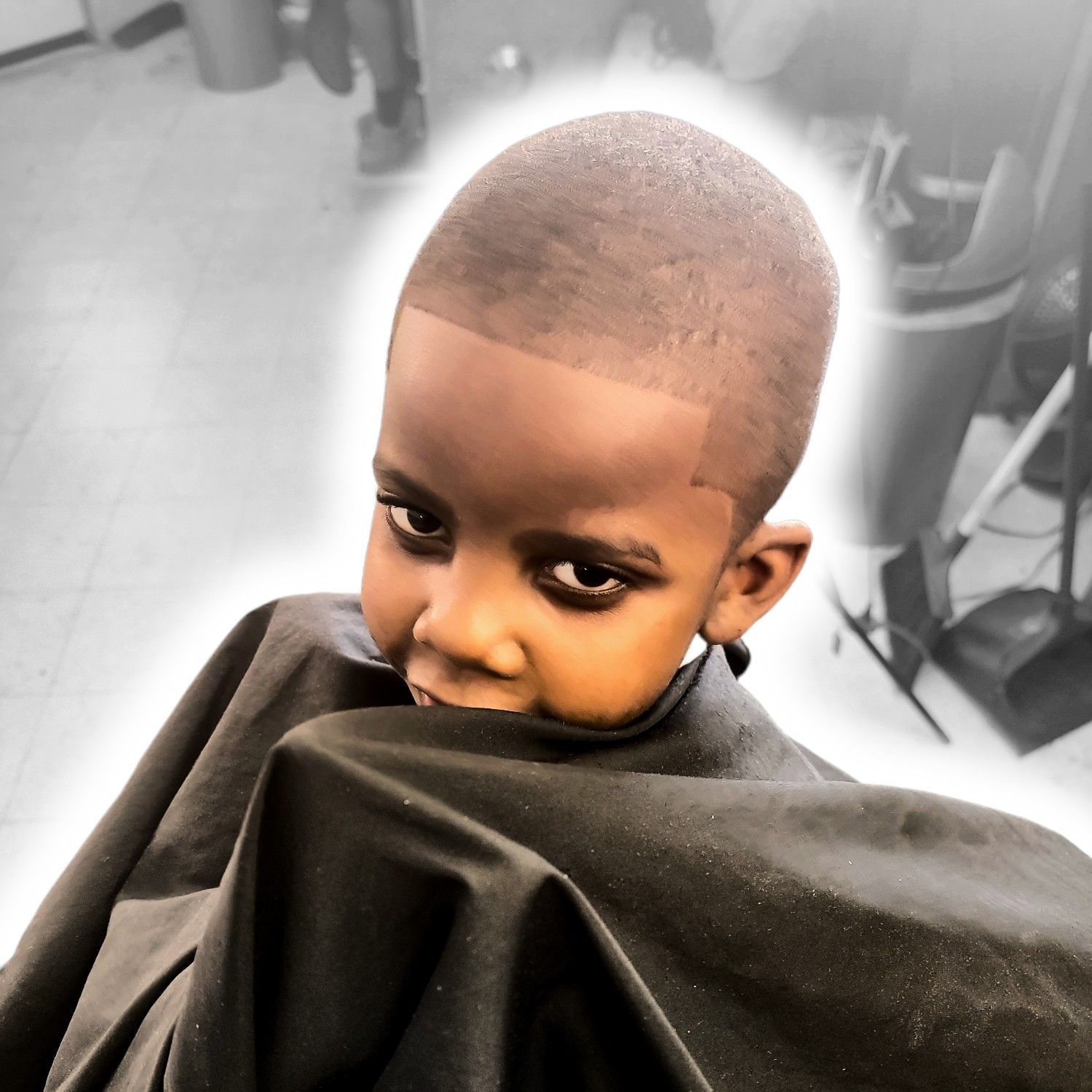 Kids Haircut (even all around) portfolio