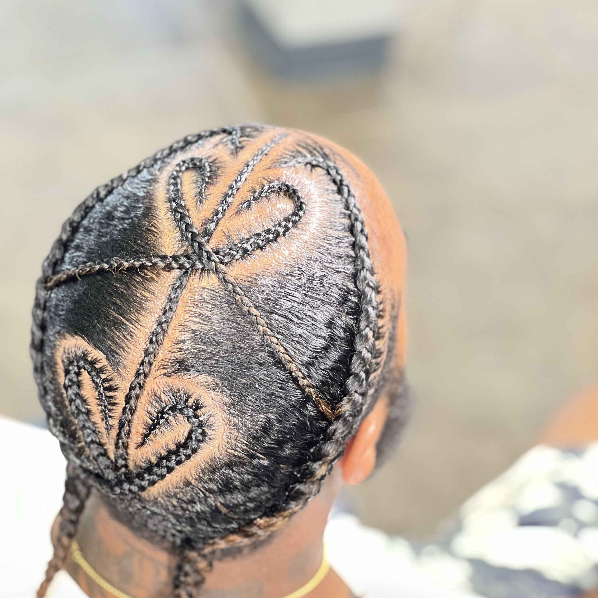 Male braids (scalp braids) portfolio