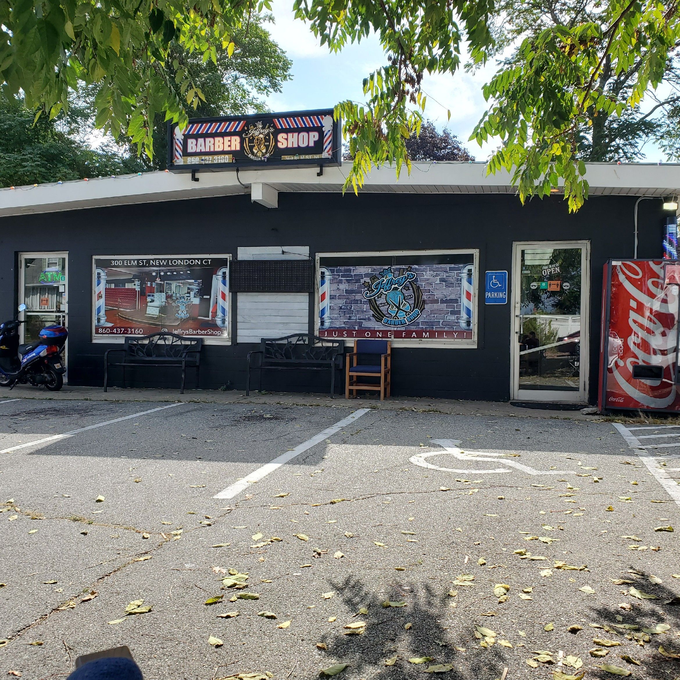 Jeffrey's Barbershop, 300 Elm St, New London, 06320